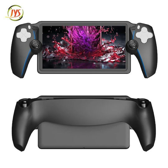 Jys Θήκη Σιλικόνης για Κονσόλα Playstation Portal Μαύρη