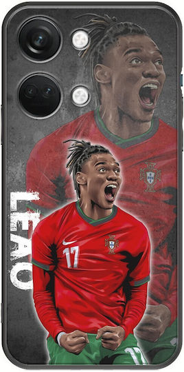 Евро 2024 Rafael Leao Oneplus Nord 3 5g Черен TPU Черен силикон