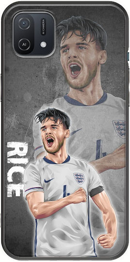 Euro 2024 Declan Rice Oppo A16k Black Tpu Μαύρη Σιλικόνη