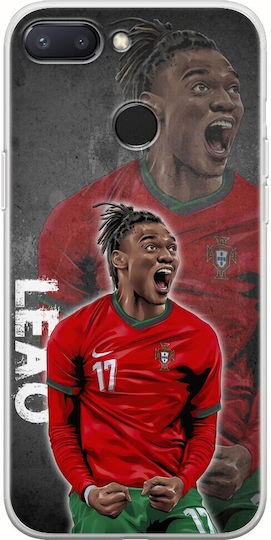 Евро 2024 Rafael Leao Xiaomi Mi 8 Lite Гъвкав Tpu Прозрачен Силиконов Калъф за Мобилен Телефон