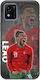 Euro 2024 Rafael Leao Vivo Y01 Negru TPU Silicon Negru
