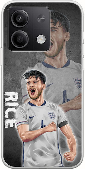 Euro 2024 Declan Rice Xiaomi Poco X6 5g Flexible Tpu Διάφανη Σιλικόνη