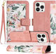 Techsuit Umschlag Rückseite Silikon Rosa (Xiaomi 13T / 13T ProXiaomi 13T / 13T Pro)