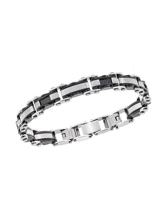 Senza Herren Armband aus Stahl