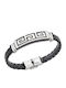 Senza Herren Armband mit Design Maianros aus Stahl
