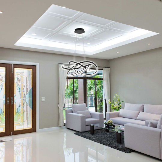 Vivalux Pendant Light Black 60x120cm