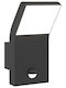 vidaXL Wall-Mounted Outdoor Light LED IP54 9W with Warm White Light 10x15x22εκ.