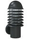 vidaXL Lumină de exterior montată pe perete E27 IP44 15x15x33.5εκ.