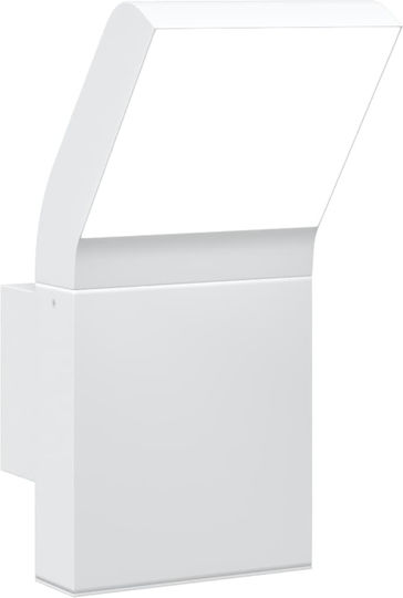 vidaXL Lumină de exterior montată pe perete LED IP54 9W cu Alb Cald Lumină 10x15x22εκ.