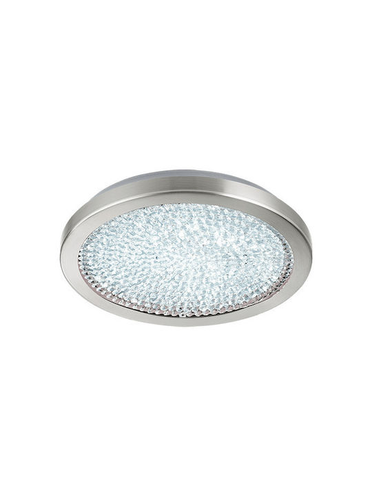 Led7 Πλαφονιέρα Οροφής Λευκή με Ενσωματωμένο LED