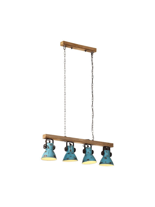 vidaXL Lustră Bronz pentru 25 Becuri E27 90x24x111cm.