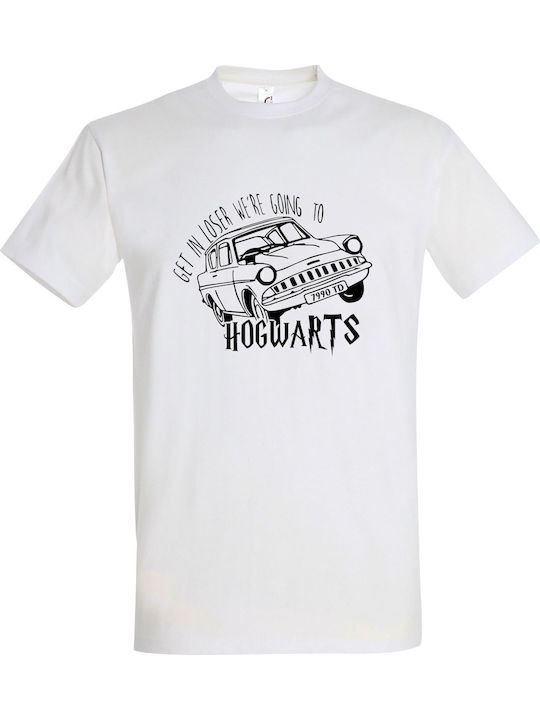 Kinder T-shirt Weiß Harry Potter Get In Loser We Are Going To Hogwarts