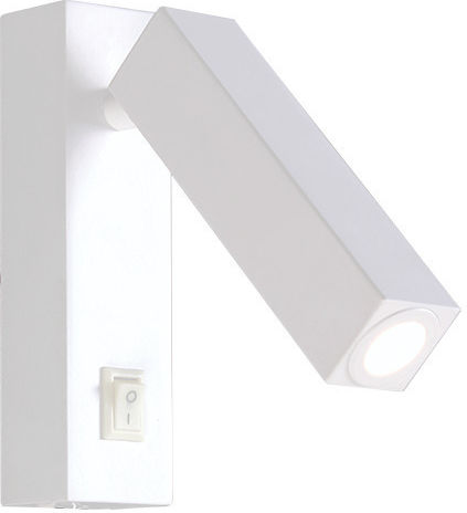Led7 Φωτιστικό Τοίχου με Ενσωματωμένο LED και Θερμό Λευκό Φως 14εκ.
