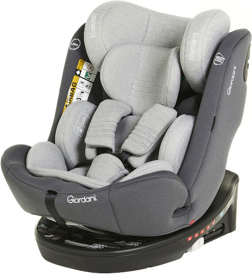 Giordani Titano Baby Car Seat i-Size with Isofix Grey Light