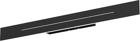 Braytron Leuchte Wand mit Integrierter LED und Warmweißes Licht Schwarz