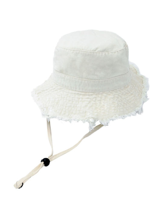 Aquablue Παιδικό Καπέλο Υφασμάτινο Λευκό