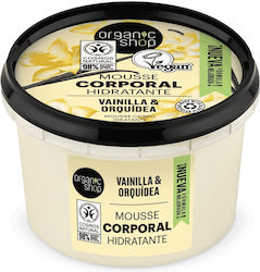 Organic Shop Vanilla Bourbon Mousse Corporal Hidratante 250ml