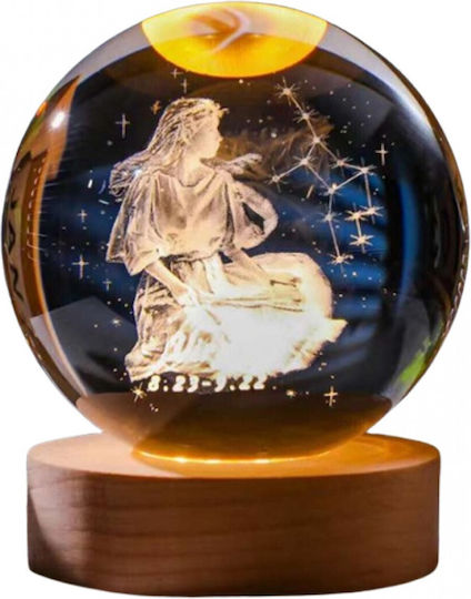 Διακοσμητικό Φωτιστικό Σφαίρα Crystal Ball 59εκ.
