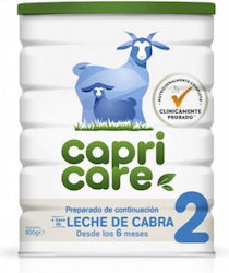 Capricare Milchnahrung Care 2 Infant Formula für 6m+ 800gr