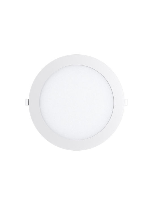 Braytron Round LED Panel 24W with Warm White Light 3000K