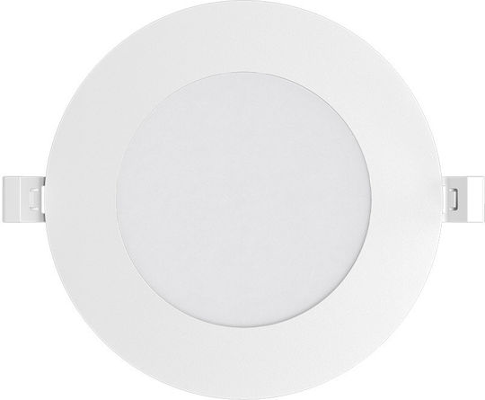 Braytron Rotund Panou LED Putere 9W cu Alb Cald Lumini