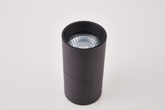 Home Lighting Μονό Σποτ με Ντουί GU10 σε Μαύρο Χρώμα