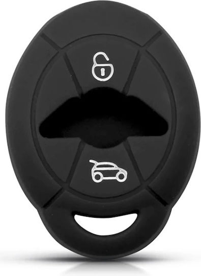 Car Key Cover Case made of with 3 Buttons for Mini Cooper