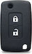 Car Key Cover Case made of with 2 Buttons for Mitsubishi