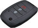 Car Key Cover Case made of with 3 Buttons for Kia