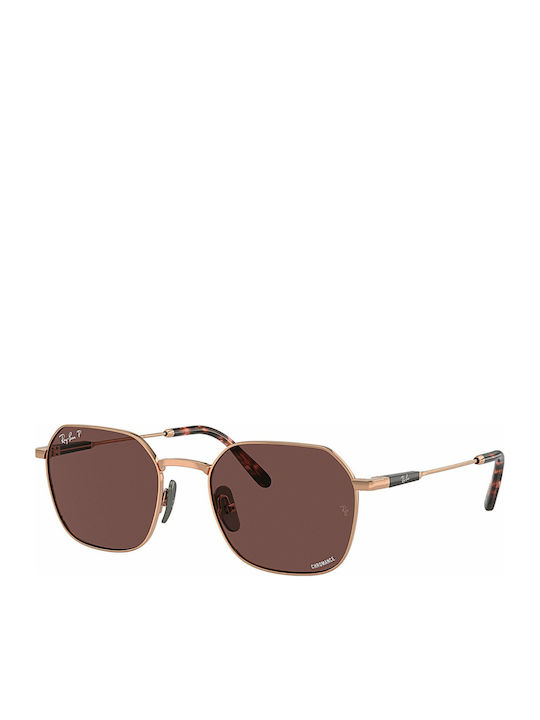 Ray Ban Jim Унисекс Слънчеви Очила с Розово Зла...