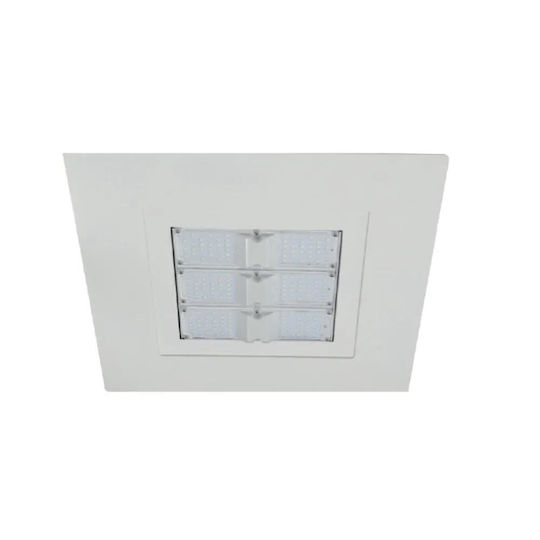 Aca Petron Commercial Bell Light 120W Natural White 13200lm with Built-in LED White Ø51xH51cm