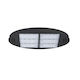 Elmark Commercial Bell Light 250W Cool White with Built-in LED Bronze