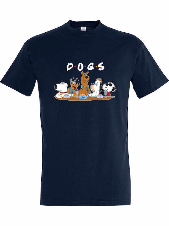 Friends Scooby Doo Snoopy Dogs T-shirt
