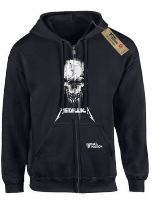 Потник с качулка за възрастни Takeposition Z-cool Metallica Rage Black 908-7506b-02