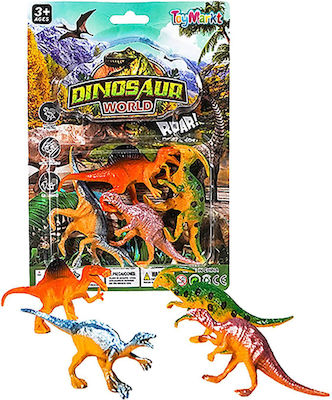 Dinosaurier Mini Figuren Kleine Karte 16x23x3cm Toymarkt 913493