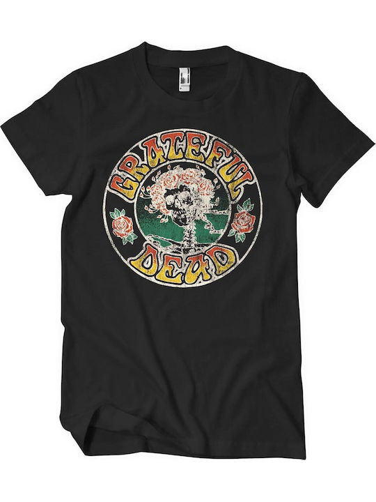 Paperinos Grateful Dead T-shirt Black Cotton