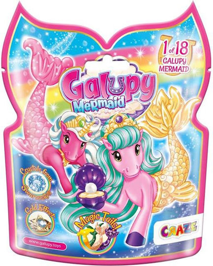 Collectible Figure Craze Mermaid Unicorn Multicolored