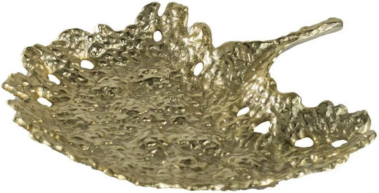 Artekko Trophy Διακοσμητική Πιατέλα Μεταλλική Χρυσή 38x38x5εκ.