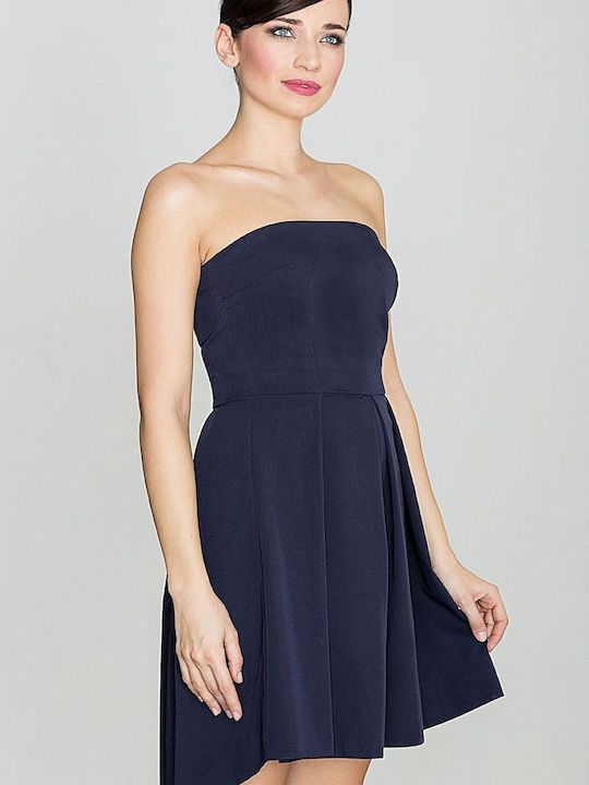 Lenitif Evening Dress Navy Blue