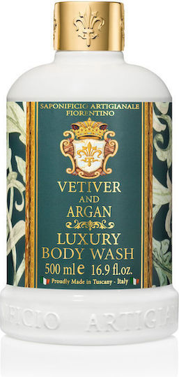 Saponificio Artigianale Florentino Luxury Bubble Bath Vetiver & Argan 500 Ml
