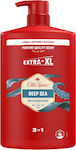 Old Spice Deep Sea Αφρόλουτρο σε Gel για Άνδρες 1000ml