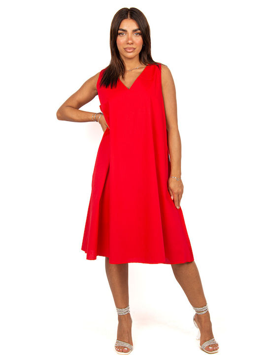 Червена рокля Cavadora