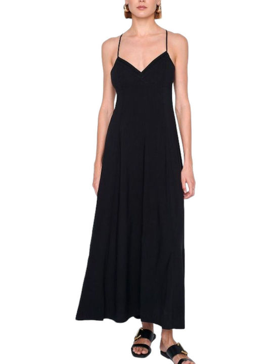 Ale - The Non Usual Casual Maxi Φόρεμα Black