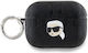 Karl Lagerfeld Karl Head Θήκη Δερμάτινη σε Μαύρ...