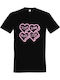 Kids' T-shirt Black Blackpink Members Names Hearts