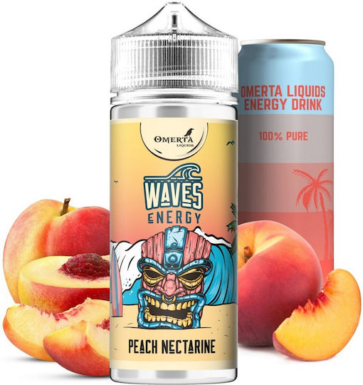 Omerta Flavor Shot Waves 30ml/120ml 1τμχ Peach Nectarine