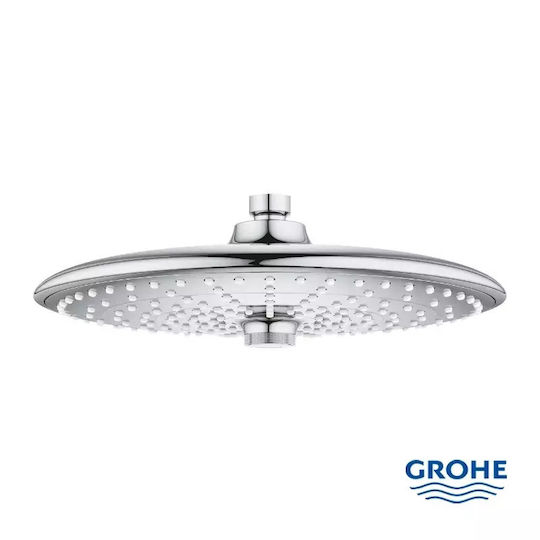 Grohe Euphoria Στρογγυλή Κεφαλή Ντουζ 26cm