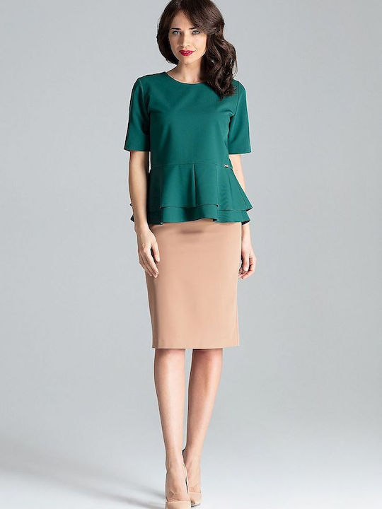 Lenitif Skirt in Brown color