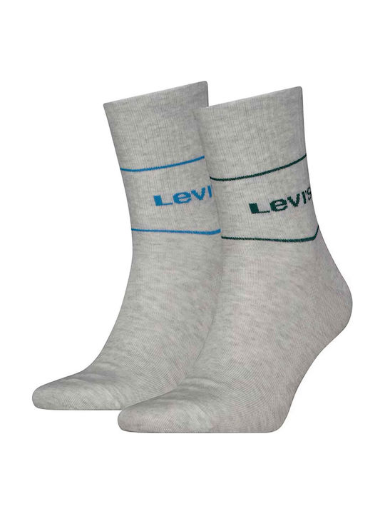 Levi's Cut Logo Socken Gray 2Pack