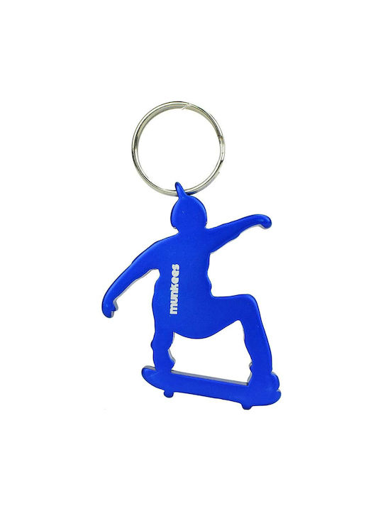 Munkees Keychain Opener Skateboarder